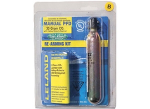 Leland Limited INC - Leland 33gram Inflatable Lifevest Rearming Kit W/bayonet Man - LLIV86160-85202Z