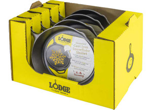 Lodge - 12in Cast Iron Snowflake Skillet - LGEL10SKSFTS4