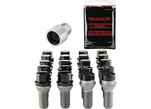 McGard - Hex Lug Bolt Install Kit 5 Lug M14x1.25 Cone Seat W/wheel Lks 17mm Hex 27.5m - MCG67226BK