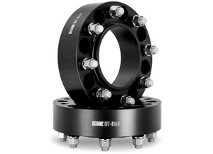 Mishimoto / Borne Off Road - 21c Bronco Borne Offroad Wheel Spacers 6x139.7 93.1 50 M12  Black (pair) - MISBNWS-001-500BK