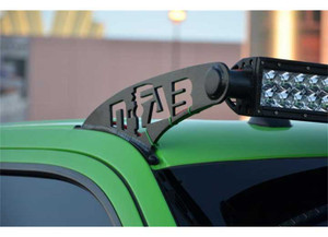 N-Fab Inc - 0414 F150/raptor Roof Mounts Mounts 1 50in Side Mount Led Light Bartextured Black - NFBF0950LR-TX