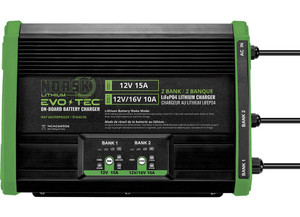 Norsk Lithium - Nsk 2b 12v15a & 12/16v10a Multichem Marine A/c Battery Charger - NRLNCAC22502
