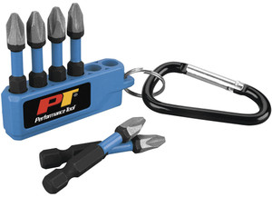Performance Tool - Diamond Tip Bit Set W/ Carabiner 6 Pcs - PRTW7782