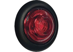 Peterson Manufacturing - 3/4 In Pcrated Led Clearance/side Marker Light Red - PEMV177R