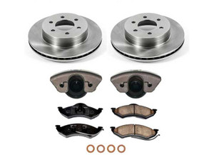 Powerstop - 1999 Dodge Dakota Front Autospecialty Kit W/cals - PSBKCOE2138