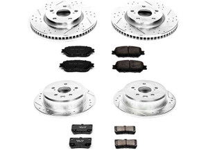 Powerstop - Front & Rear 1 Click Brake Kit - PSBK4076