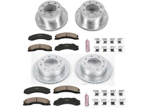 Powerstop - Front & Rear 1 Click Brake Kit W/ Hardware - PSBK5560