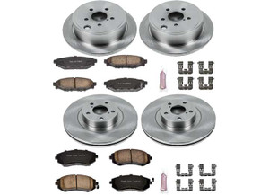 Powerstop - Front & Rear Daily Driver Brake Kit - PSBKOE4077