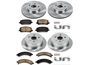 Powerstop - Front & Rear Daily Driver Brake Kit - PSBKOE4531