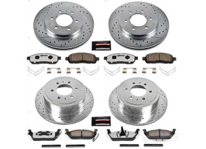 Powerstop - Front And Rear Z36 Truck And Tow Performance Brake Kit - PSBK5335-36