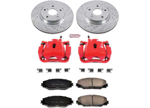 Powerstop - Z23 Evolution Sport Brake Upgrade Kit With Calipers - PSBKC3054