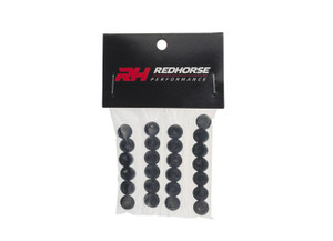 Red Horse Performance - 02 (1/8inch) Npt Socket Head Pipe Plugblack25pcs - RHP932-02-25-2
