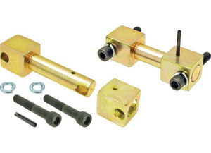 Rock Jock - 9706 Wrangler Tj/lj Rear Shock Bar Pin Eliminator Kit Pair - CUECE-9161