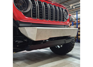 Savvy Offroad - 07c Wrangler/20c Gladiator Surf And Turf Front Bumper Skin (no Winch) Raw - SVYSD0016