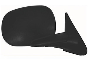 Sherman Parts - Rh Door Mirror Pwr Htd Text Blk Fldg W/o Tow 6x9 Old Style Dodge P/u R1500 9801; R2500/3500 9802 - SHE330-320R