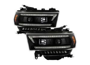 Spyder Automotive - 1922 Ram 2500/3500hd Halogen Model Only (ex Factory Led Model ) Projector Headl - SPY5088611