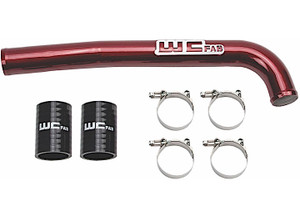 Wehrli Custom Fab & Diesel - 1922 Cummins 6.7l Upper Coolant Pipe Wcfab Red - WCF100223-RED