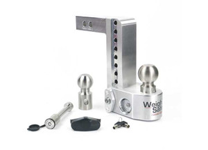 Weigh Safe - 8in Drop Hitch With 2in Shank (10k/12.5k Gross Tongue Weight Rating) With Ws05 Keyed Alike - WSFWS8-2-KA