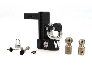 Weigh Safe - Steel Weigh Safe 8in Drop 2in Shank With Towballs And Pintle And Ws05 Ws11 Ws12 - WSFSWS8-2-PATB-SET