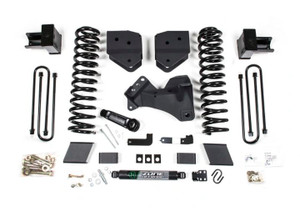 Zone Offroad - 201719 F250/350 4in Suspension System  Diesel  2 Leaf Main   Dual Stabilizer - ZORF86