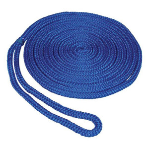 Seasense - Dock Line Mfp Dbl/brd 3/8"x15' Blue - 50013271