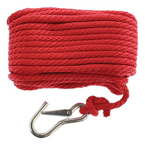 Seasense - Anchor Line Mfp Sld/brd 3/8"x50' - Red - 50013057