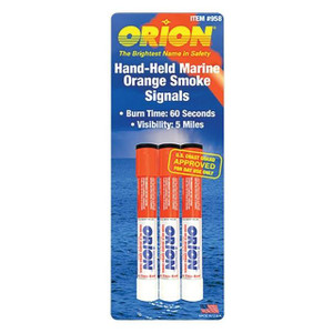 Orion - Hand Hld Ornge Smke 3pk - 958SNGL