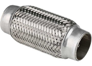 AP Exhaust - Flex Coupling 1.75in Core No Neck 6in Oal W/inner Braid - 8811IB