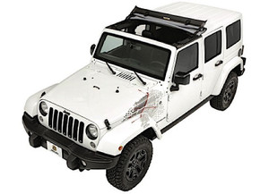 Bestop - 0718 Wrangler Sunrider For Hardtop/black Diamond - 52453-35