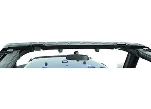 Bestop - 0718 Wrangler Windshield Header Assembley Factory Styleblack - 55013-01