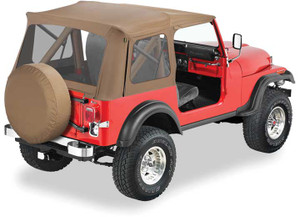 Bestop - 7695 Jeep Cj7/wrangler Supertop Classic Replacement Soft Top Incl Clear Windowsspice - 51599-37