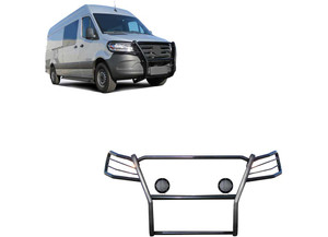 Blackhorse Off Road - 19c Mercedesbenz Sprinter 1500 Grille Guard Kit Modular Black - 17D503MA-PLFB
