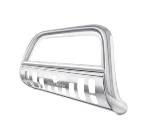 Blackhorse Off Road - 19c Sierra 1500 Bull Bar W Skid Plate Stainless Steel - BB037415-SP