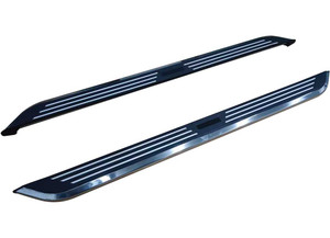Blackhorse Off Road - 20c Explorer/lincoln Aviator Pinnacle Running Boards Black - PIF579