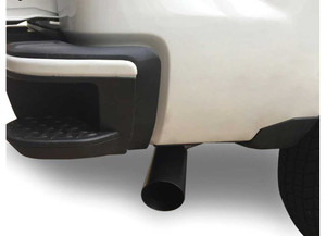 Blackhorse Off Road - 9924 F150/f250/f350/f450 Muffler Tip Single Wall Black - MT-RR01BK