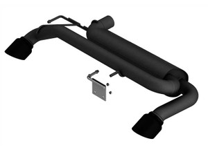 Borla Exhaust - 21c Bronco 2.3l L4 Axleback Atak Exhaust System W/black Tips - 11975CB