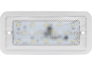 Buyers - 5.8 Inch Rectangular Led Interior Dome Light With Remote Switch - 5626336