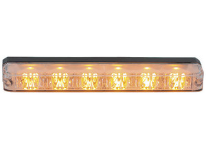 Buyers - Ultra Bright Narrow Profile Amber Led Strobe Light - 8892800