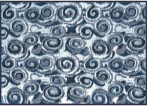Camco - Outdoor Mat 8ft X 16ft Blue Swirl W/uv - 42841