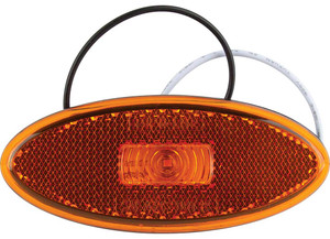 Creative Group - Led Oval Clearance Light  Amber - DL-CMO3-B-SRA-1PK