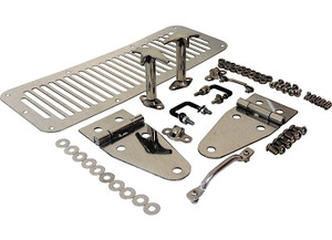 Crown Automotive - 8795 Yj Wrangler/7883 Cj5/7886 Cj7/8186 Cj8 Hood Set - RT34013