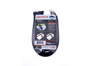 DD26 Fishing - Dd26 Flexroute Clamp Kit With Cobra Zip Ties  8pk Medium 3/8  1/2 - 26HK20108PK