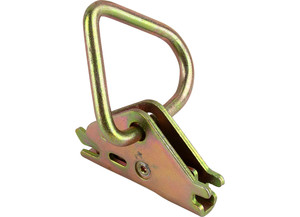 Durabilt - Cargo Trailer Spring Fitting With Etrack Adapter With 2 Dring - F-EA-2-S-D-RING