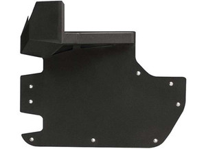 Fab Fours - 0718 Jeep Jk Front Door Skin Matte Black - JK3000-1