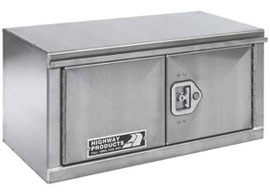 Highway Products - 36 X 24 X 24 Aluminum Double Door Box Right Hand Open - 0212-014