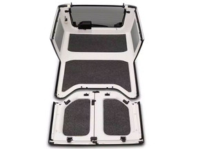 Husky Liner - 1825 Wrangler Jl Unlimited 4dr Guardian Comfort Jeep Headliner 1pc Grey - HHLJL184DRK