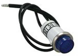 J T & T - Blue Warning Light W/leads 16a 12v 1 Pc - 2676F