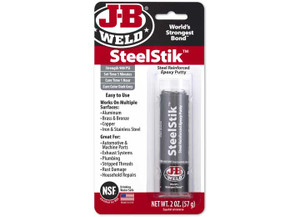 JB Weld - Steelstik Carded 2oz (3.5in) Putty Stick - 8267