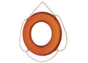 Jim Buoy - Life Ring 20in Orangeus Coast Guard Approved - GO-20