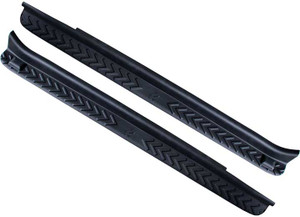 Kentrol - Fishbone Offroad - 0718 Wrangler 2 Door Tpc Plastic Offroad Door Entry Guards Matte Black Finish(sold As Pair) - FB15461